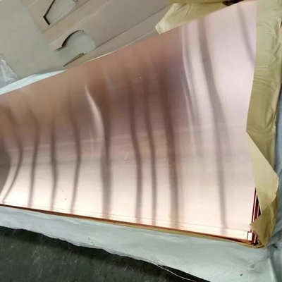 0.8mm 1mm Copper Sheet Plate 3mm 4mm C1100 Copper Nickel Sheet For Decoration